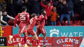 Duk at the double as Aberdeen cruise against Hearts to maintain fine run