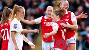 Arsenal thrash rivals Tottenham to boost Women&rsquo;s Super League title hopes