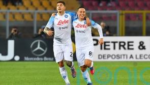 Napoli get Serie A title charge back on track with victory at Lecce
