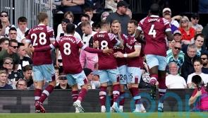 West Ham boost hopes of avoiding relegation with derby win at Fulham