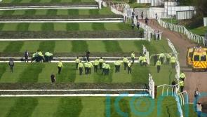 Protestors cause delay to start of the 175th Grand National at Aintree