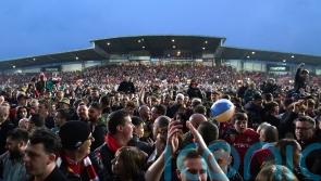 This is bonkers &ndash; Ben Foster clings to GoPro after Wrexham pitch invasion