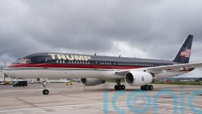 Donald Trump lands in Scotland for golf course visit