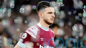 Declan Rice among West Ham players expected to be fit to face Manchester United