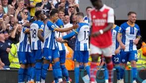Brighton put the boot into Arsenal&rsquo;s title hopes with victory at the Emirates