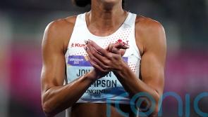 Katarina Johnson-Thompson finishes second on return to heptathlon in Gotzis