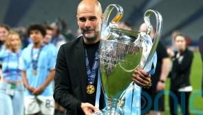 Pep Guardiola emotional as Manchester City win Champions League to seal treble