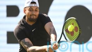 Nick Kyrgios returns to action with a defeat in Germany