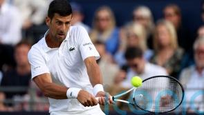 Novak Djokovic warms up for Wimbledon with exhibition win over Frances Tiafoe