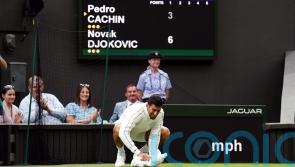 Novak Djokovic eases to opening Wimbledon win after farcical delay