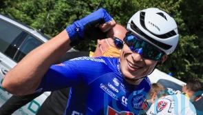 Jasper Philipsen sprints to stage three win as Adam Yates remains in yellow