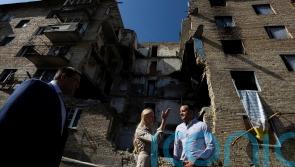 Varadkar pledges unwavering solidarity with Ukraine on day-long visit to Kyiv