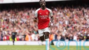 Bukayo Saka nets stunner before Arsenal forced to cling on to beat Forest