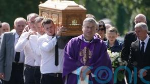 Ironman competitor who died in swim &lsquo;waved to fiancee&rsquo; before entering sea