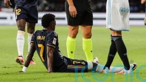 Vinicius Jr facing lay-off after hamstring injury