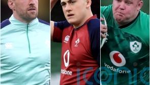 Ireland trio Jack Conan, Dan Sheehan and Dave Kilcoyne out of World Cup opener