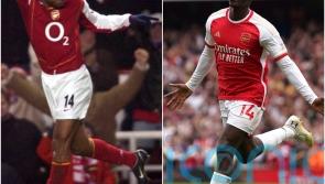 England new boy Eddie Nketiah motivated by &lsquo;magnificent&rsquo; Thierry Henry