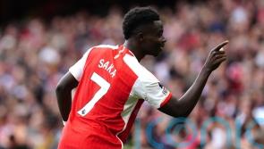 Bukayo Saka an injury concern for Arsenal&rsquo;s trip to Bournemouth