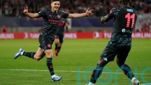 Julian Alvarez strike helps Manchester City overcome stubborn RB Leipzig