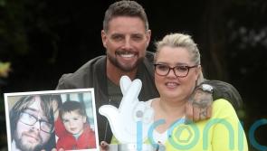 Keith Duffy presents award to founder of autism and suicide prevention charity