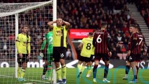 Vincent Kompany incensed by decision not to review handball in Bournemouth loss