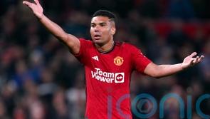 Man Utd midfielder Casemiro sidelined for &lsquo;several weeks&rsquo; with hamstring injury