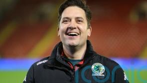 Horsham manager Dominic Di Paola celebrates stunning draw with Barnsley