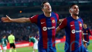 Robert Lewandowski rescues Barcelona as Inter Milan retake Serie A top spot