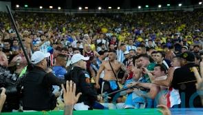 Crowd trouble at Maracana mars famous Argentina victory against Brazil