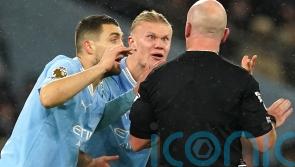 Erling Haaland criticises referee Simon Hooper on social media after City draw