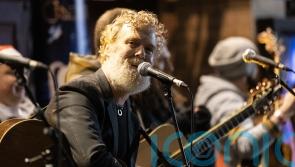Thousands of Dubliners gather to watch annual Christmas Eve charity busk