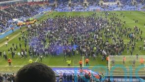 Reading-Port Vale clash off as home fans refuse to leave pitch