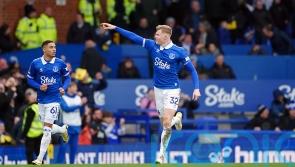 Injury-time goal earns Everton a point from thrilling clash with Spurs