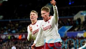 Man Utd close gap to fifth as Scott McTominay heads late winner at Aston Villa