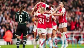 Record WSL sell-out as Arsenal boost Champions League bid with win over Man Utd