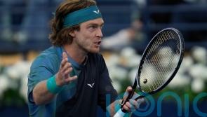 Andrey Rublev defaulted for allegedly abusing line judge at Dubai Open