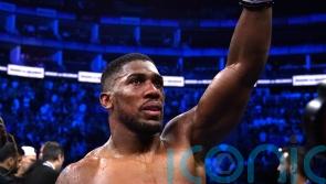 Anthony Joshua stops Francis Ngannou in the second round in Riyadh