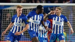 Danny Welbeck strike not enough for Brighton to overturn Roma deficit