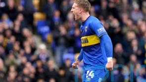 Ronan Curtis sent off after scoring equaliser as Harrogate hold AFC Wimbledon
