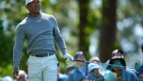 Tiger Woods faces fight to make Masters cut as Max Homa takes outright lead