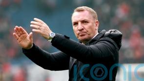 Brendan Rodgers excited by Celtic&rsquo;s bid for double with six matches remaining