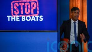 Don&rsquo;t send police to border, Sunak tells Dublin amid asylum row