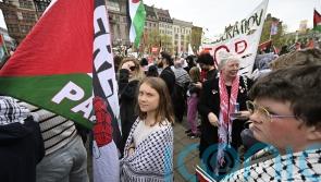 Greta Thunberg among 1,000s protesting against Israel competing in Eurovision