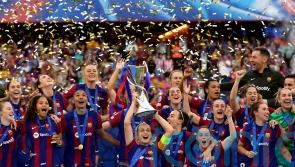 Barcelona defend Women&rsquo;s Champions League title with win over Lyon in final