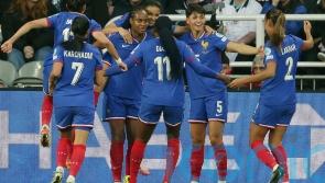 Marie-Antoinette Katoto stuns England as France win qualifier in Newcastle
