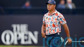 Si Woo Kim makes hole-in-one as Thriston Lawrence surges through field at Open