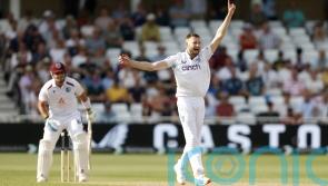 England lose three late wickets after Gus Atkinson helps peg back West Indies