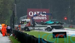 Lance Stroll crashes out of final practice for Belgian Grand Prix