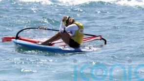 Emma Wilson has to settle for windsurfing bronze after falling away in final