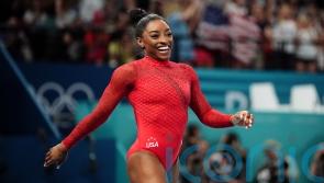 Simone Biles all smiles after seventh Olympic gold medal and third in Paris